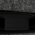 Tweed Macrocannage Medium Caro Bag Black