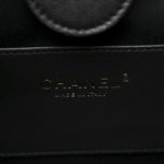 Caviar Quilted Large Chanel 25 Backpack Black