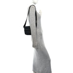 GG Monogram Web Buckle Belt Bag Black