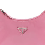 Tessuto Nylon Saffiano Mini Re-Edition 2005 Bag Begonia