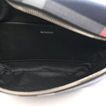 House Check Sonny Bum Bag Navy Grey