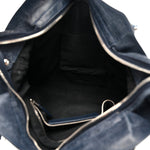 Agneau Giant 12 Silver Hardware Town Bleu Obscur