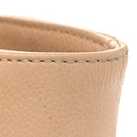 Caviar Quilted Grand Shopping Tote GST Beige Clair