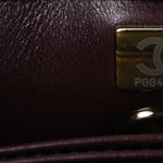 Caviar Quilted Mini Coco Handle Flap Black
