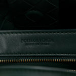 Nappa Intrecciato Small Andiamo Shoulder Bag Emerald Green