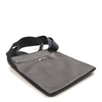 Stamped Calfskin Crossbody Bag Brown