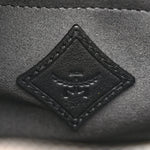 Lauretos Lurex Jacquard Small Ella Boston Bag Black