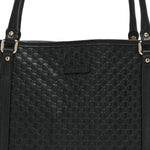 Microguccissima Medium Joy Tote Black