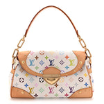 Monogram Multicolor Beverly MM White