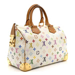 Monogram Multicolor Speedy 30 White