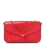 Vernis Felicie Pochette Chain Wallet Hot Pink
