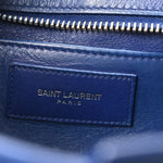 Calfskin Small Classic Y Cabas Royal Blue