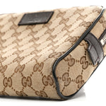 Monogram Belt Bag Dark Brown