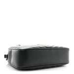 Calfskin Matelasse Monogram Lou Camera Bag Military Green