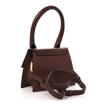 Smooth Calfskin Le Chiquito Moyen Dark Brown
