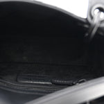 Ultra Matte Calfskin Cannage Mini Lady Dior Black