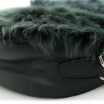 Shearling Small Knight Crossbody Bag Vine