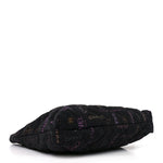 Denim Quilted Denim Mood Maxi Shopping Bag Black Multicolor