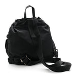Tessuto Nylon Vela Medium Backpack Black