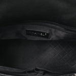 Tweed Trip Top Handle Flap Black