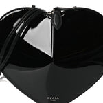Patent Calfskin Le Coeur Bag Black