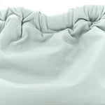 Lambskin Mini Cloud Clutch Seafoam