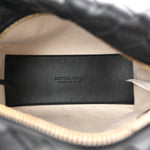 Calfskin Intrecciato Small Loop Top Handle Black