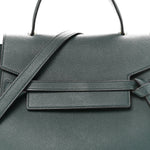 Grained Calfskin Micro Belt Bag Amazone