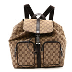 Monogram Backpack Dark Brown