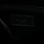 Silktech Canvas Wide Puffer Tote Black