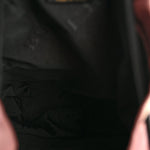 Nylon Medium Rucksack Backpack Mauve Pink