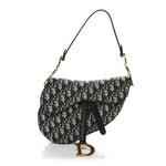 Oblique Saddle Bag Blue