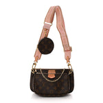 Monogram Multi Pochette Accessories Rose Clair