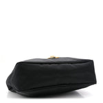 Nylon Tribute Chain Crossbody Shoulder Bag Black