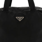 Tessuto Nylon Shoulder Bag  Black