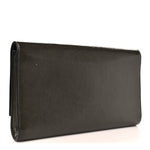 Textured Patent Monogram Large Belle De Jour Green