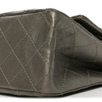 Metallic Aged Calfskin Quilted 2.55 Reissue 226 Flap Dark Gold