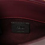 Shiny Nappa Trapuntata Dotcom Tube Wallet On Chain Bordeaux