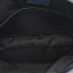 Calfskin Monogram Shadow Trio Messenger Navy River Blue