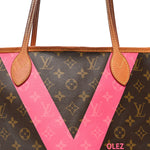 Monogram V Neverfull MM Grenade