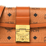 Visetos Monogram Mini Tracy Crossbody Bag Cognac