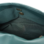 Lambskin Quilted Medium Chanel 19 Flap Green