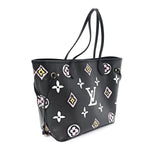 Monogram Giant Wild at Heart Neverfull MM Black