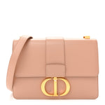 Box Calfskin 30 Montaigne Flap Bag Rose Des Vents