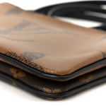 Reverse Monogram Giant Double Zip Pochette