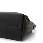 Grained Calfskin Low Key Messenger Black