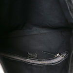 Metallic Calfskin Medium Voyou Bag Silver