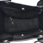 Caviar Small Studded Deauville Tote Black