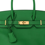 Epsom Birkin 30 Bambou