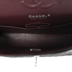 Caviar Quilted Small Double Flap Black